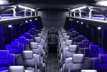 Hamilton Charter Bus Interior