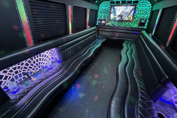 Hamilton Limo Bus Interior