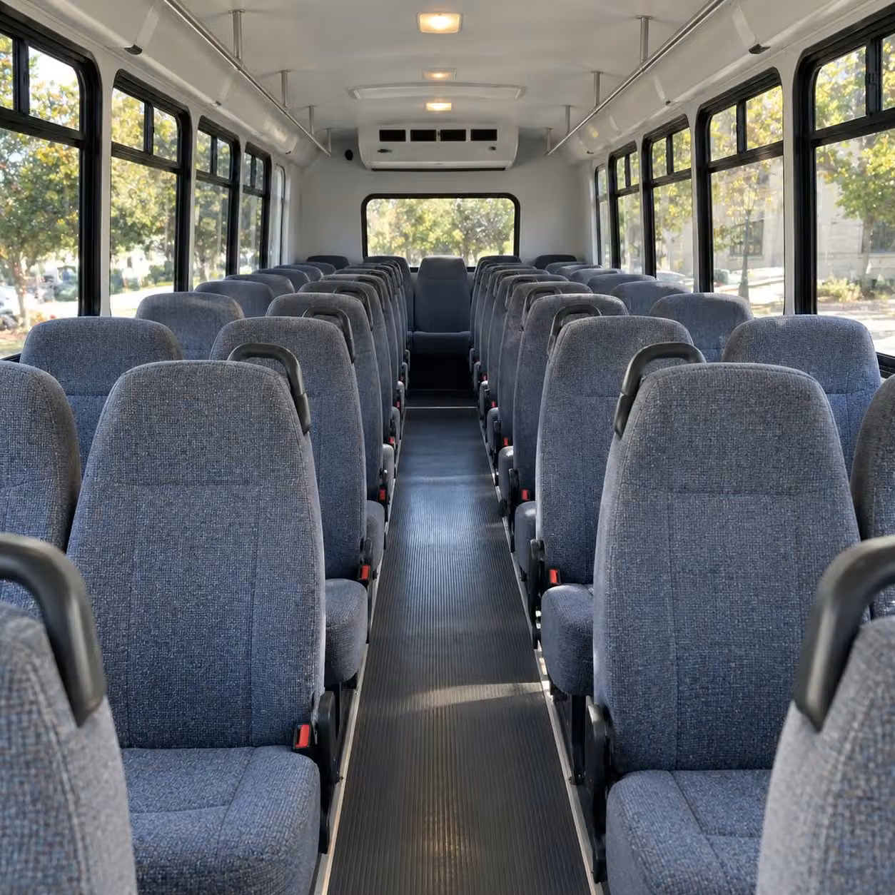 35 passenger minibus inside