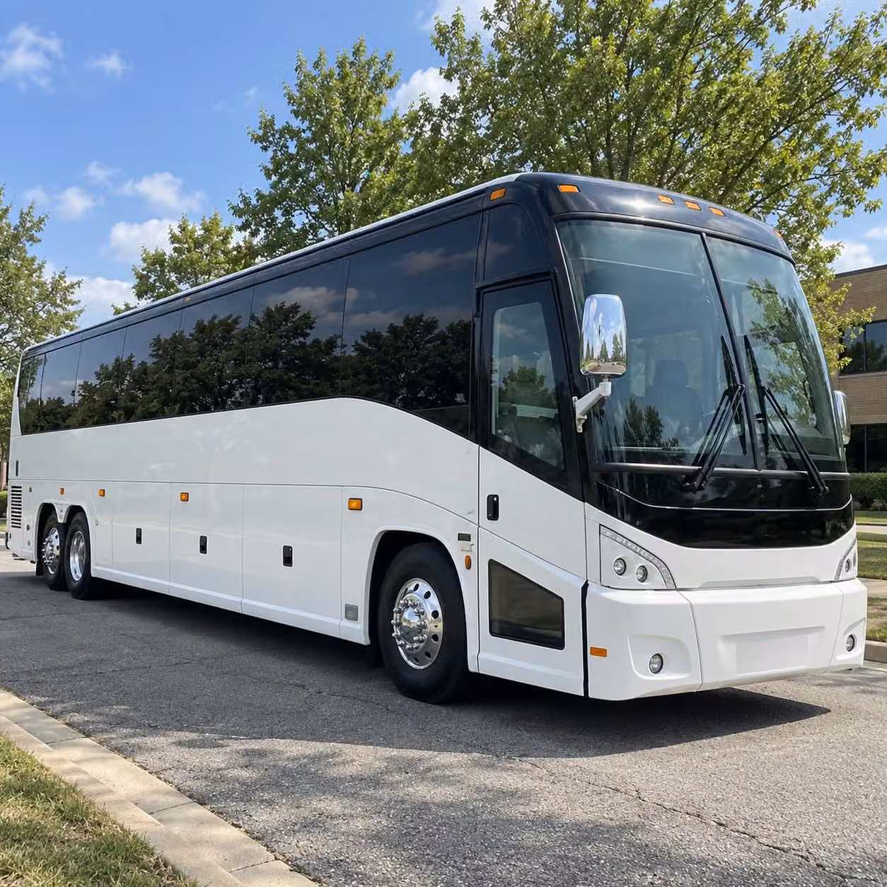 use a charter bus rental to shuttle groups to hamilton s biggest corporate events